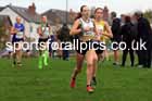 Girls Under-15s relay, 2025 Northern Cross Country Relays, Graves Park, Sheffield. Photo: David T. Hewitson/Sports for All Pics